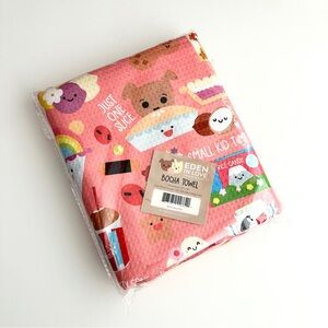 NWT Eden in Love Waffle Bocha Towel in All Kine Snacks (Pink)